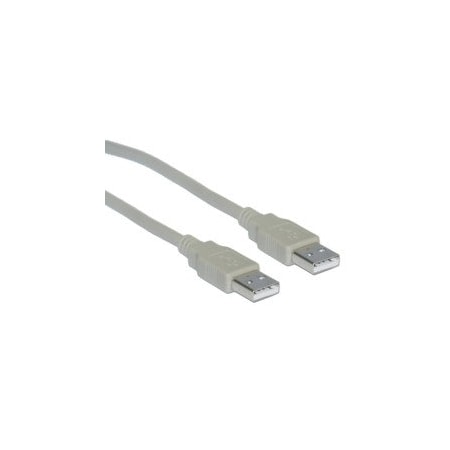 Cable Wholesale USB 2.0 Type A Male to Type A Male Cable, 6 foot 10U2-02106